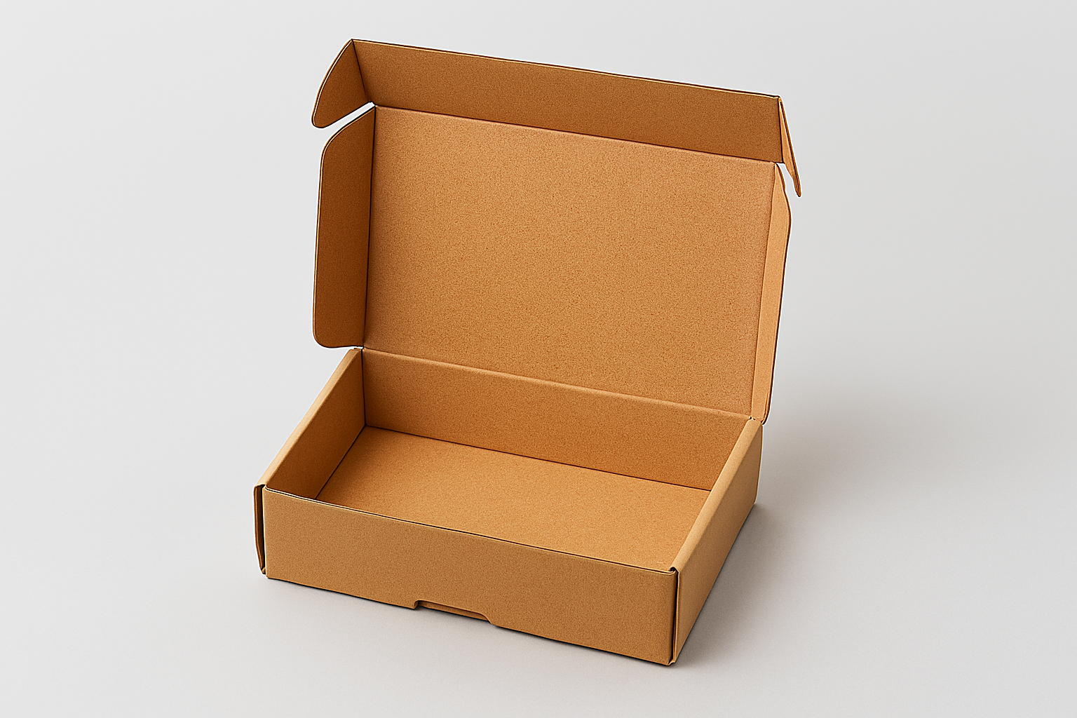 Brown kraft mailer shipper box